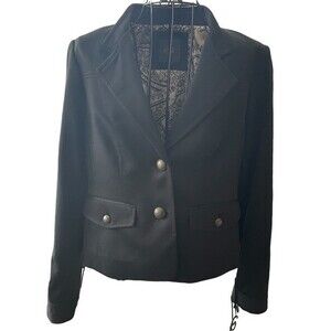 Outback Red Lined Black Blazer Jacket Women’s Size Medium